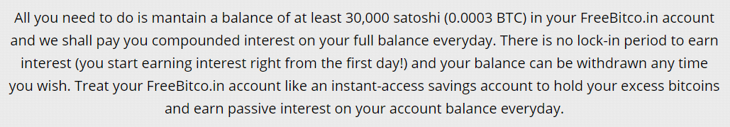 About Freebitco Annual Interest