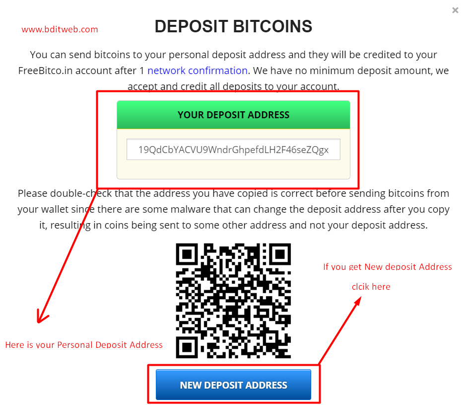 How To Deposit In Freebitco