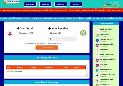 EBLwallet.Com - Bangladesh Web Design and Development Company