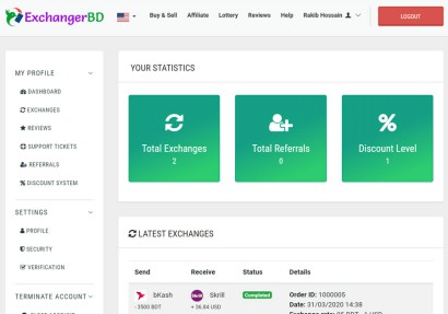 ExchangerBD.Com - Auto Exchange Website Development