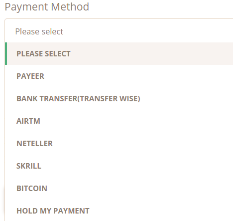 Timebucks Payment Method