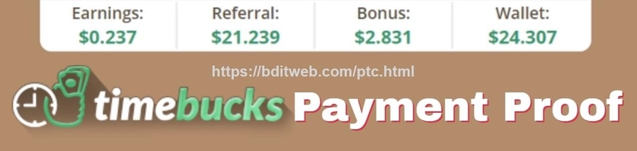 Timebucks Payment Proof